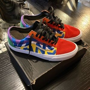 Multi-Colored Vans